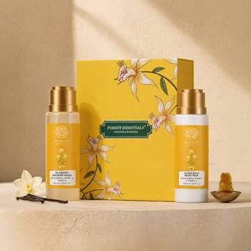 Forest Essentials Mashobra Honey & Vanilla Body Care Gift Set