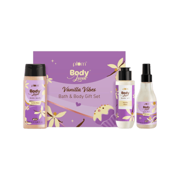 Plum BodyLovin' Vanilla Vibes Bath & Body Gift Set