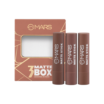MARS Cosmetics Matte Lipstick Kit (Browns)