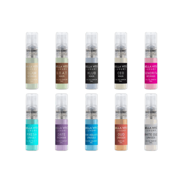 Bella Vita Organic Luxury Trial Unisex Perfume Gift Set