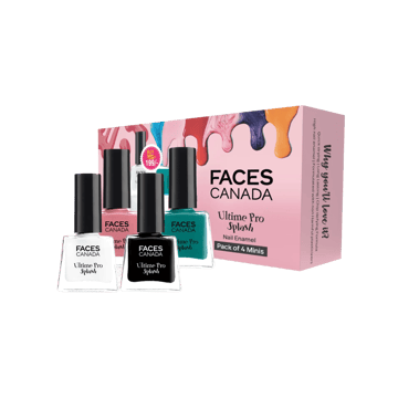 Faces Canada Ultime Pro Splash Mini Nail Paint Kit (True Neutrals)