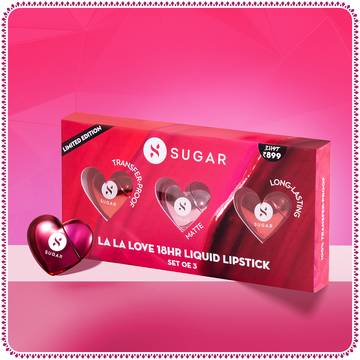 Sugar La La Love Liquid Set Lipstick Kit