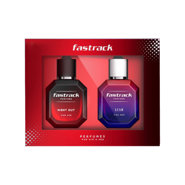 Fastrack Perfume Gift Set (Night Out, Lush)