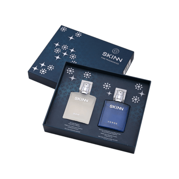 Skinn by Titan Men Verge & Raw Miniature EDP Perfume Gift Set (Verge & Raw)