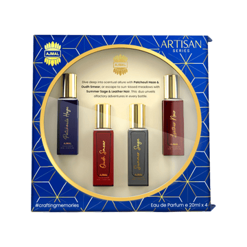 Ajmal Luxury Unisex Artisan-Series Perfume Gift Set
