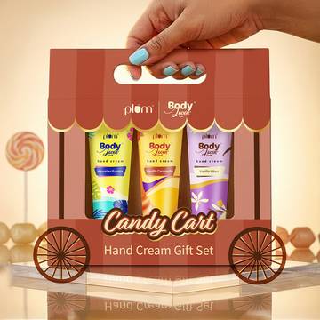 Plum BodyLovin' Candy Cart Hand Cream Gift Set