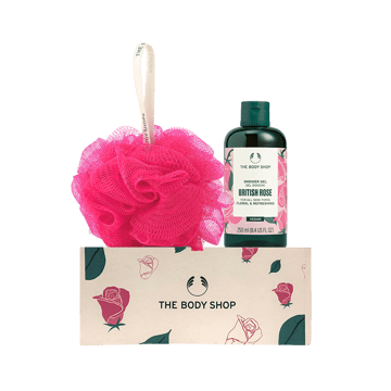 The Body Shop Blooming British Rose Shower Gel Gift Set