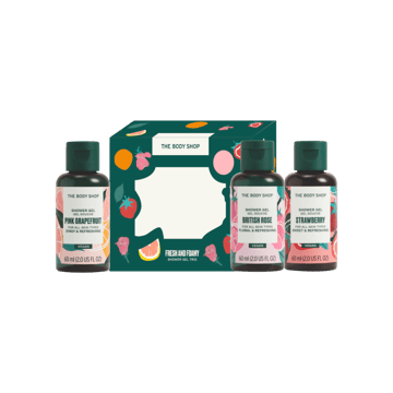 The Body Shop Fresh & Foamy Trio Gift Set