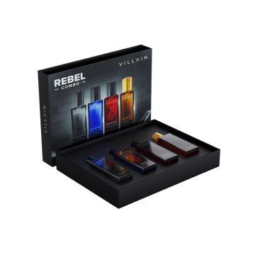 Villain Rebel Mens EDP Eau de Parfum Gift Set