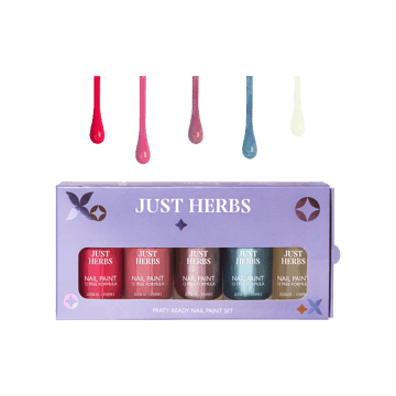 Just Herbs Party Ready Nail Paint Kit