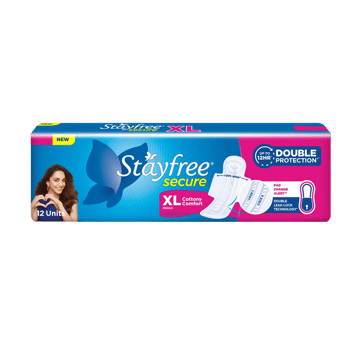 Stayfree Secure Cottony Soft Sanitary Pads