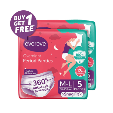 Evereve Overnight Disposable Period Panty - Buy 1 Get 1 Free