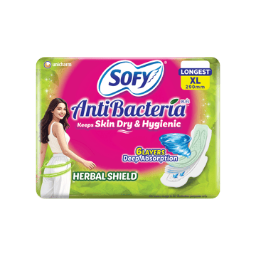 Sofy Anti Bacteria Sanitary Pads (XL)