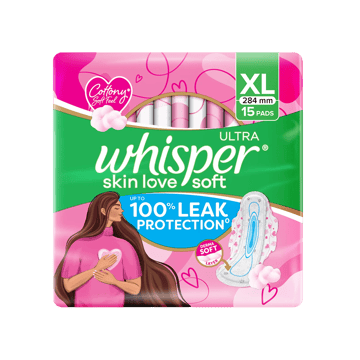 Whisper Ultra Skin Love Soft Sanitary Pads
