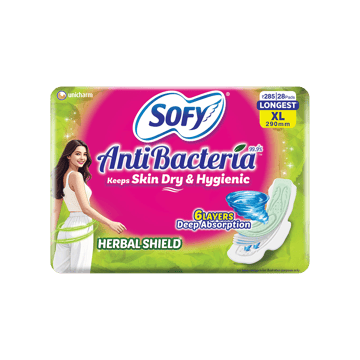 Sofy Anti Bacteria XL Sanitary Pads