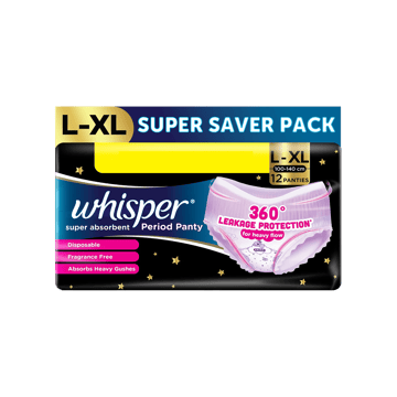 Whisper Super-Absorbent Period Panty