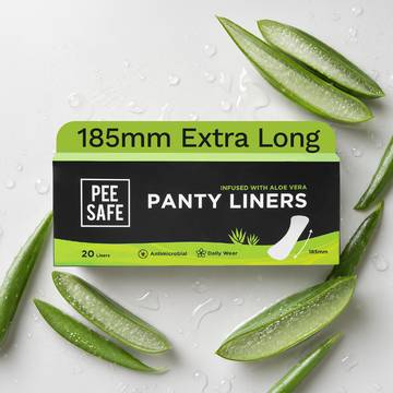 Pee Safe Aloe Vera Panty Liners (XL, 20 pcs)