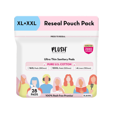 Plush LeakProof Super Saver Sanitary Pads