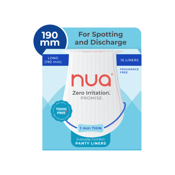 Nua Long Panty Liners (for Daily Use)