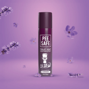 Pee Safe Toilet Seat Sanitizer Spray (Lavender)