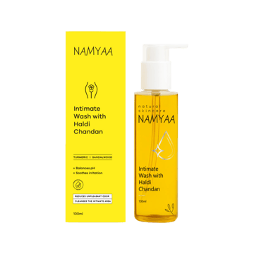 Namyaa Intimate Wash with Haldi Chandan