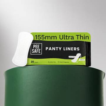 Pee Safe Every Day Aloe Vera Panty Liners (Large)