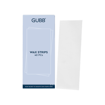 GUBB Hair Removal Body Wax Strips ((For Hot Wax))