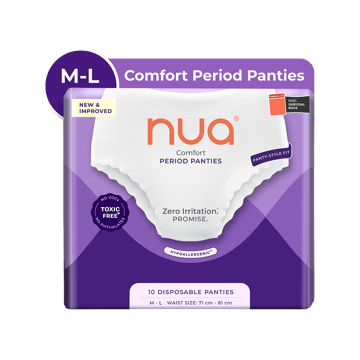 Nua Ultra-Absorbent Comfort Disposable Period Panty