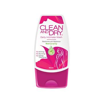 Clean And Dry Intimate Wash 90 ml
