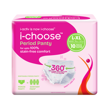 I-activ Premium Disposable Period Panty (L-XL)