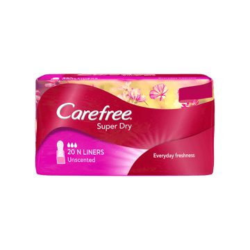 Carefree Super Dry Panty Liners