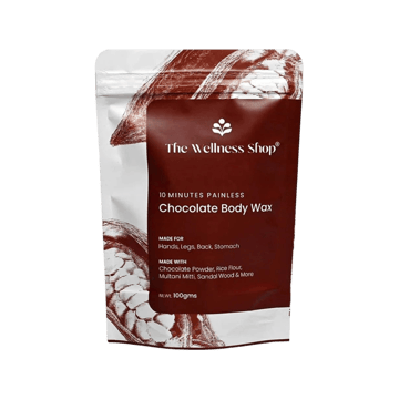 The Wellness Shop Chocolate Body Hair Removal Wax Powder