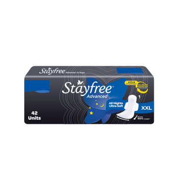 Stayfree Advance All Night Ultra Soft Sanitary Pads