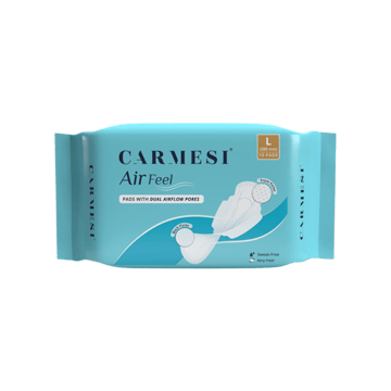 Carmesi Air Feel Sanitary Pads (L)