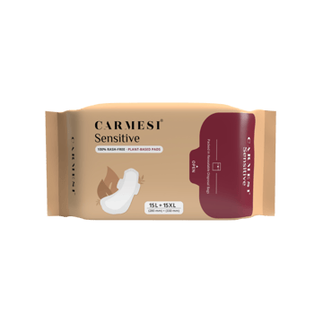 Carmesi Sensitive Sanitary Pads (L & XL)