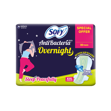 Sofy Anti-bacteria Overnight Sanitary Pads