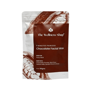 The Wellness Shop Chocolate Facial Wax Powder