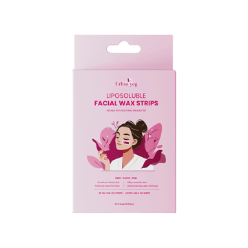 Urban Yog Liposoluble Facial Wax Strips
