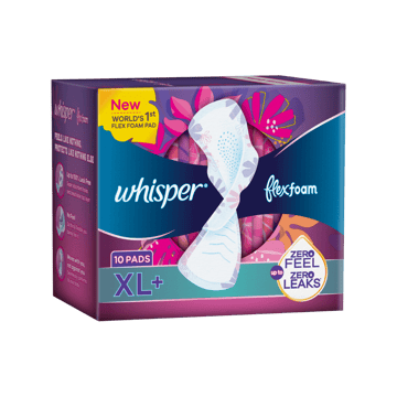 Whisper Flexfoam Sanitary Pads