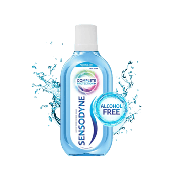 Sensodyne Complete Protection + Mouthwash (Alcohol Free)