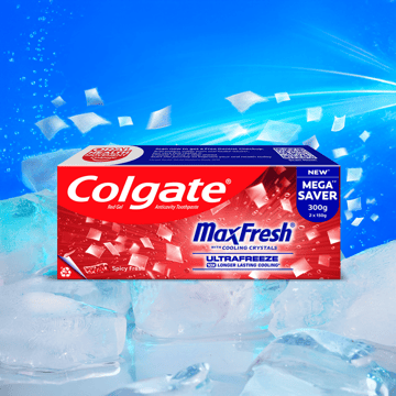 Colgate MaxFresh Gel Toothpaste (Spicy Fresh)