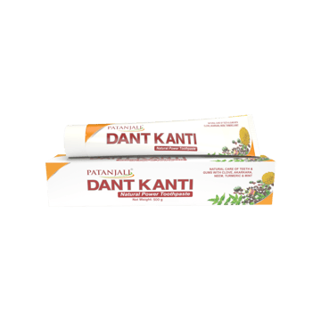 Patanjali Dant Kanti Natural Herbal Toothpaste (500 g)