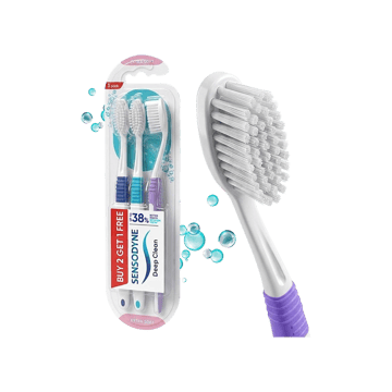 Sensodyne Deep Clean Toothbrush - Buy 2 Get 1 Free