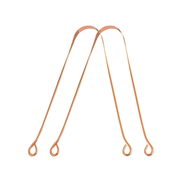 GUBB Copper Tongue Cleaner Round Head