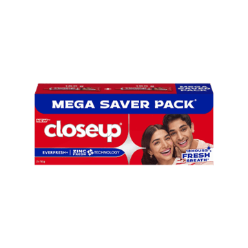 Closeup Everfresh+ Anti-Germ Red Hot Gel Toothpaste