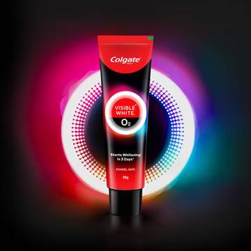 Colgate Visible White O2 Whitening Toothpaste