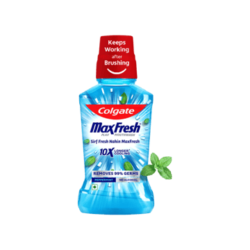 Colgate MaxFresh Peppermint Mouthwash (250 ml)