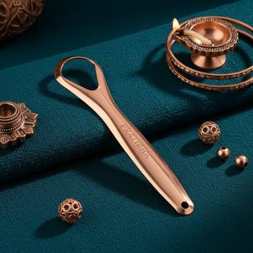 Pratibha Copper Tongue Cleaner