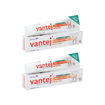 Vantej Tooth Sensitive Toothpaste - Pack of 2