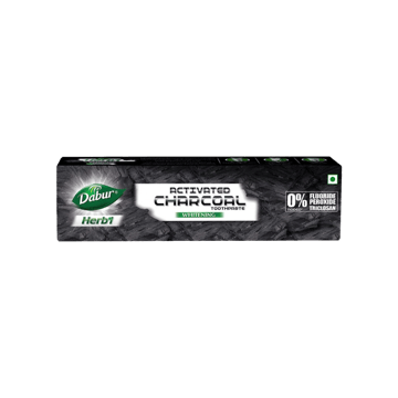 Dabur Herb’l Activated Charcoal Herbal Toothpaste With Mint